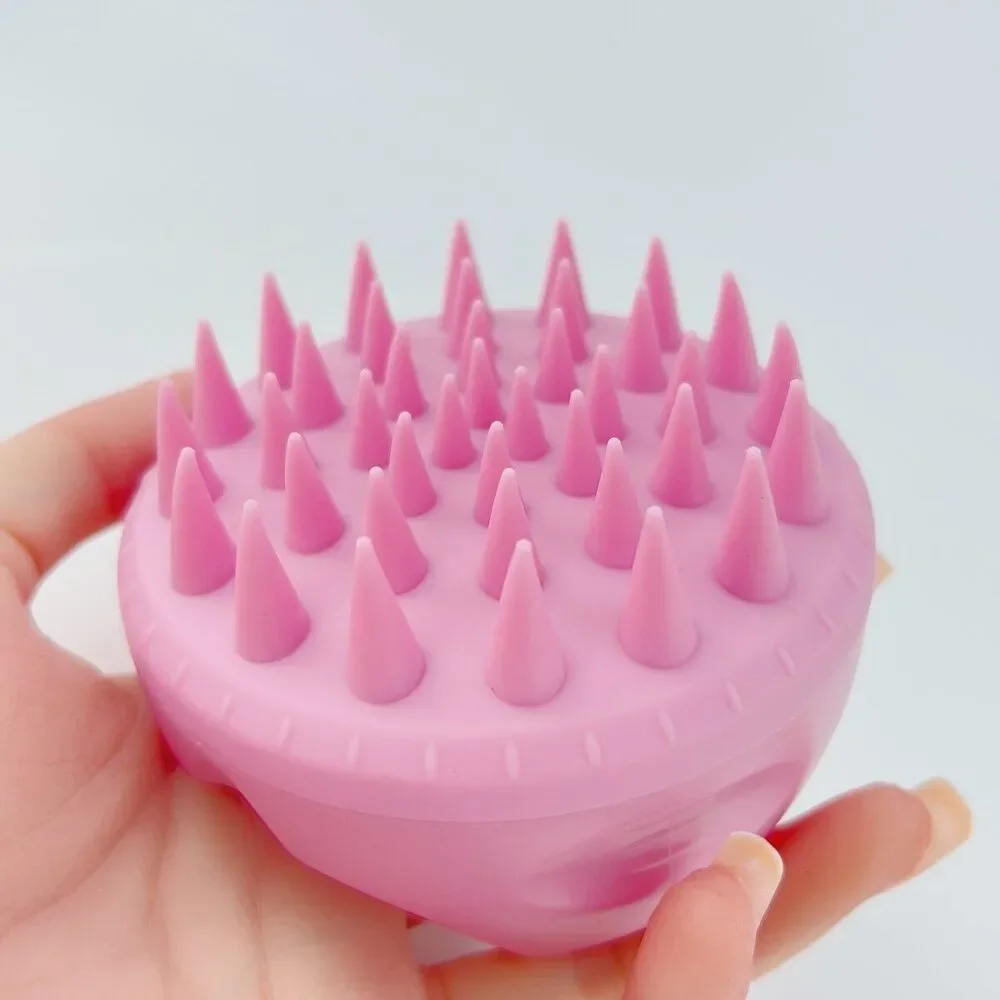 2 pcs Scalp Massager Shampoo Brush, Scalp Scrubber Soft Silicone Dandruff Remove